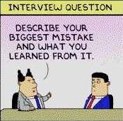 interview mistake