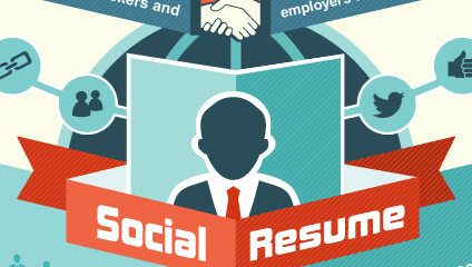 social resume job seekers