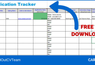 job application tracker free spreadsheet
