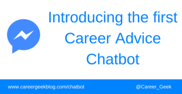 career advice chatbot by career geek